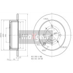 MAXGEAR Bremsscheibe