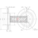 MAXGEAR Bremsscheibe