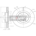 MAXGEAR Bremsscheibe