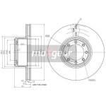 MAXGEAR Bremsscheibe