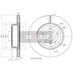 MAXGEAR Bremsscheibe