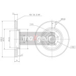 MAXGEAR Bremsscheibe