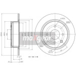 MAXGEAR Bremsscheibe