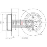MAXGEAR Bremsscheibe
