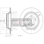 MAXGEAR Bremsscheibe
