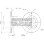 MAXGEAR Bremsscheibe