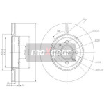 MAXGEAR Bremsscheibe