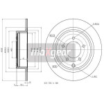 MAXGEAR Bremsscheibe