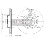 MAXGEAR Bremsscheibe