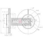 MAXGEAR Bremsscheibe