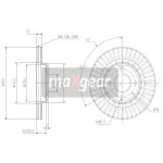MAXGEAR Bremsscheibe