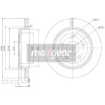 MAXGEAR Bremsscheibe