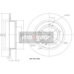 MAXGEAR Bremsscheibe