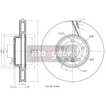 MAXGEAR Bremsscheibe