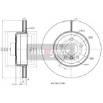 MAXGEAR Bremsscheibe