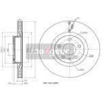 MAXGEAR Bremsscheibe