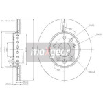 MAXGEAR Bremsscheibe