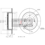 MAXGEAR Bremsscheibe