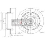 MAXGEAR Bremsscheibe