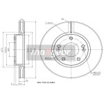 MAXGEAR Bremsscheibe