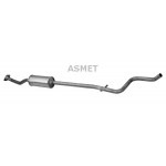 ASMET Mittelschalldämpfer