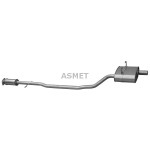 ASMET Mittelschalldämpfer