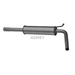 ASMET Mittelschalldämpfer