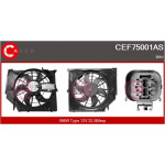 CASCO Elektromotor, Kühlerlüfter