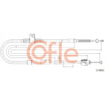 COFLE Seilzug, Feststellbremse