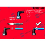 Dr.Motor Automotive Schlauchverbinder, Kraftstoffschlauch