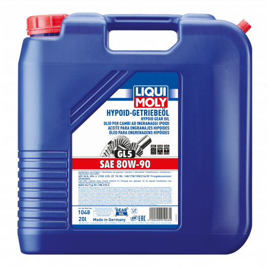 Liqui Moly  Hypoid-Getriebeöl (GL 5) SAE 80W-90 20l