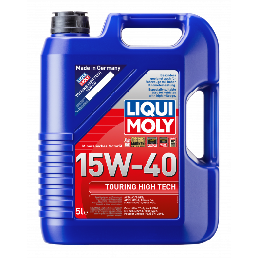 Liqui Moly 1096 Touring High Tech 15W-40 Motoröl 5l