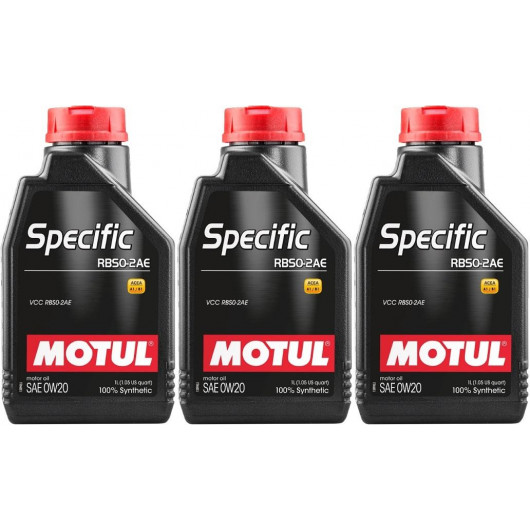 MOTUL SPECIFIC RBS0-2AE / VOLVO VCC RBS0-2AE 0W20 3x 1l = 3 Liter