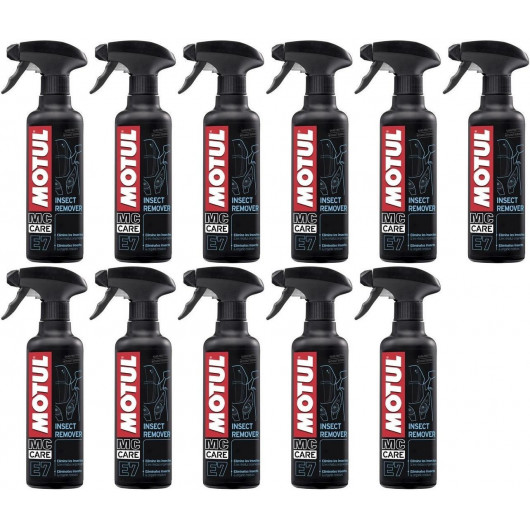 MOTUL E7 INSECT REMOVER INSEKTENENTFERNER 11x 400 Milliliter