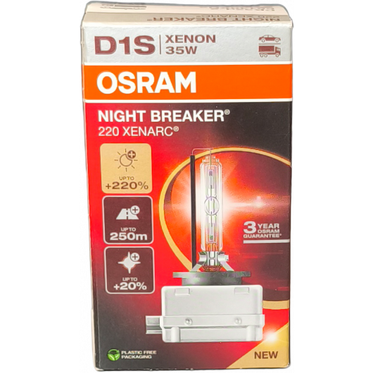 Osram D1S 35 W PK32d-2 XENARC® NIGHT BREAKER® LASER 1st.