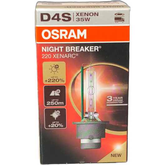 Osram D4S 35W P32d-5 XENARC® NIGHT BREAKER® LASER 1st.