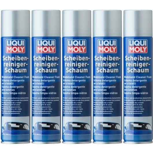 Liqui Moly 1512 Scheibenreinigerschaum 5x 300 Milliliter