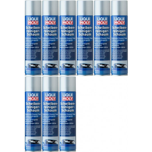 Liqui Moly 1512 Scheibenreinigerschaum 9x 300 Milliliter