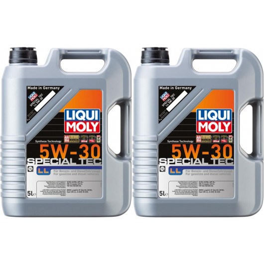 Liqui Moly 1193 Special Tec LL 5W-30 Motoröl 2x 5 = 10 Liter