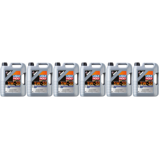 Liqui Moly 1193 Special Tec LL 5W-30 Motoröl 6x 5 = 30 Liter