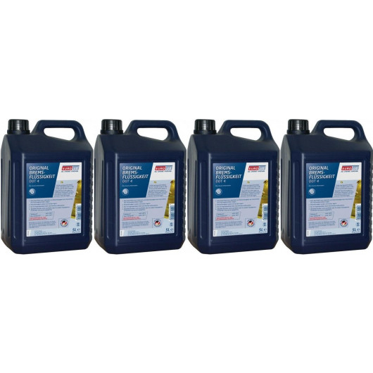 Eurolub Bremsflüssigkeit DOT 4 4x 5 = 20 Liter