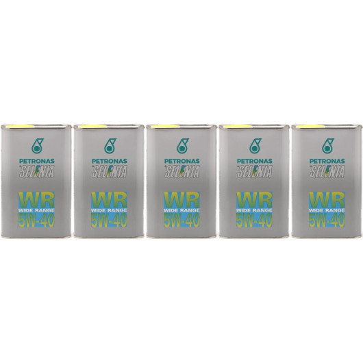 Selenia WR Wide Range 5W-40 Motoröl 5x 1l = 5 Liter