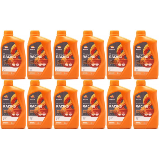 Repsol Motorrad Motoröl RACING OFF ROAD 2T 1 Liter 12x 1l = 12 Liter