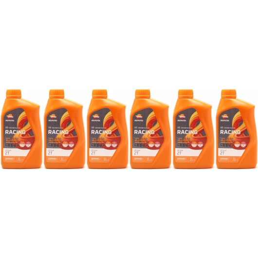 Repsol Motorrad Motoröl RACING OFF ROAD 2T 1 Liter 6x 1l = 6 Liter