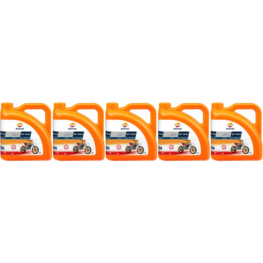 Repsol Motorrad Motoröl MOTO OFF ROAD 4T 10W40 5x 4l = 20 Liter