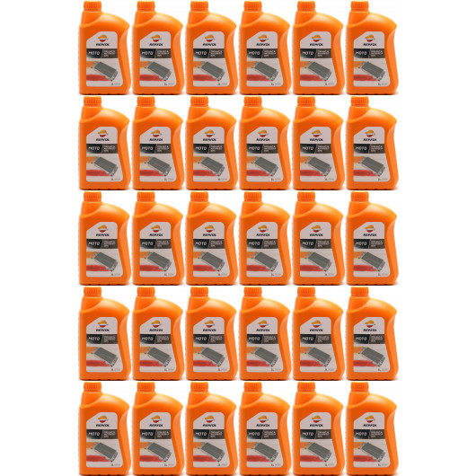 Repsol Kühlerschutz MOTO COOLANT & ANTIFREEZE 50% 1 Liter 30x 1l = 30 Liter