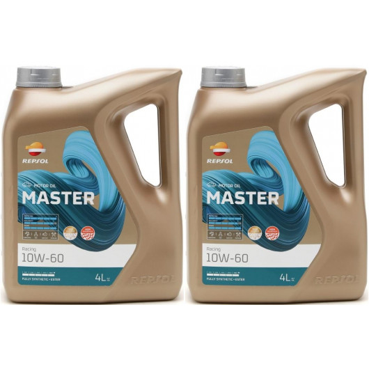 Repsol Motoröl Master Racing 10W60 2x 4l = 8 Liter