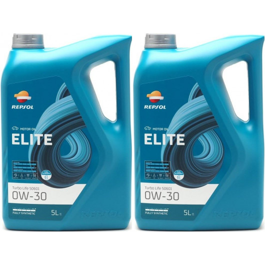 Repsol Motoröl ELITE TURBO LIFE 50601 0W-30 2x 5 = 10 Liter