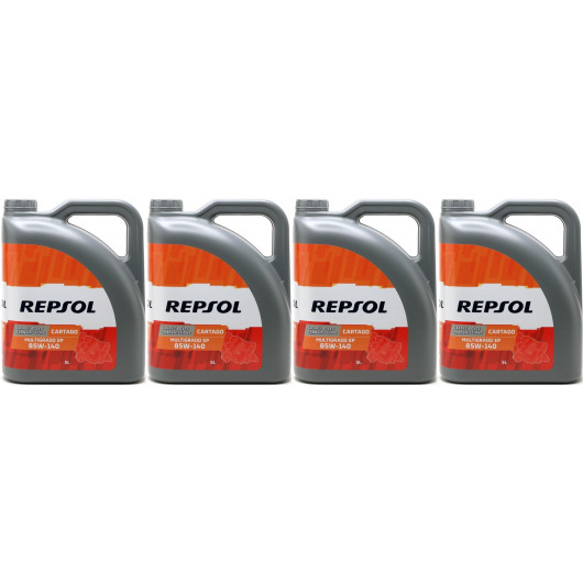 Repsol Getriebeöl CART.EP MULTIG.85W140 4x 5 = 20 Liter