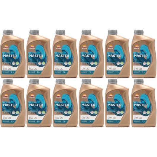 Repsol Motoröl MASTER ECO V 0W-20 1 Liter 12x 1l = 12 Liter